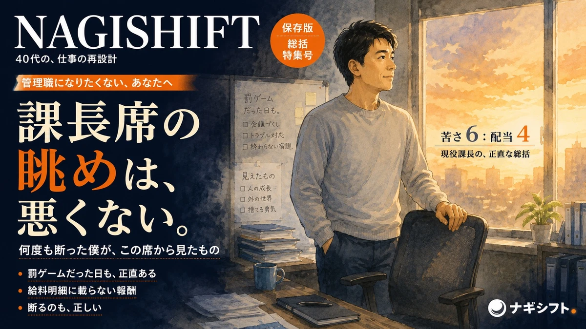 課長席の眺め
